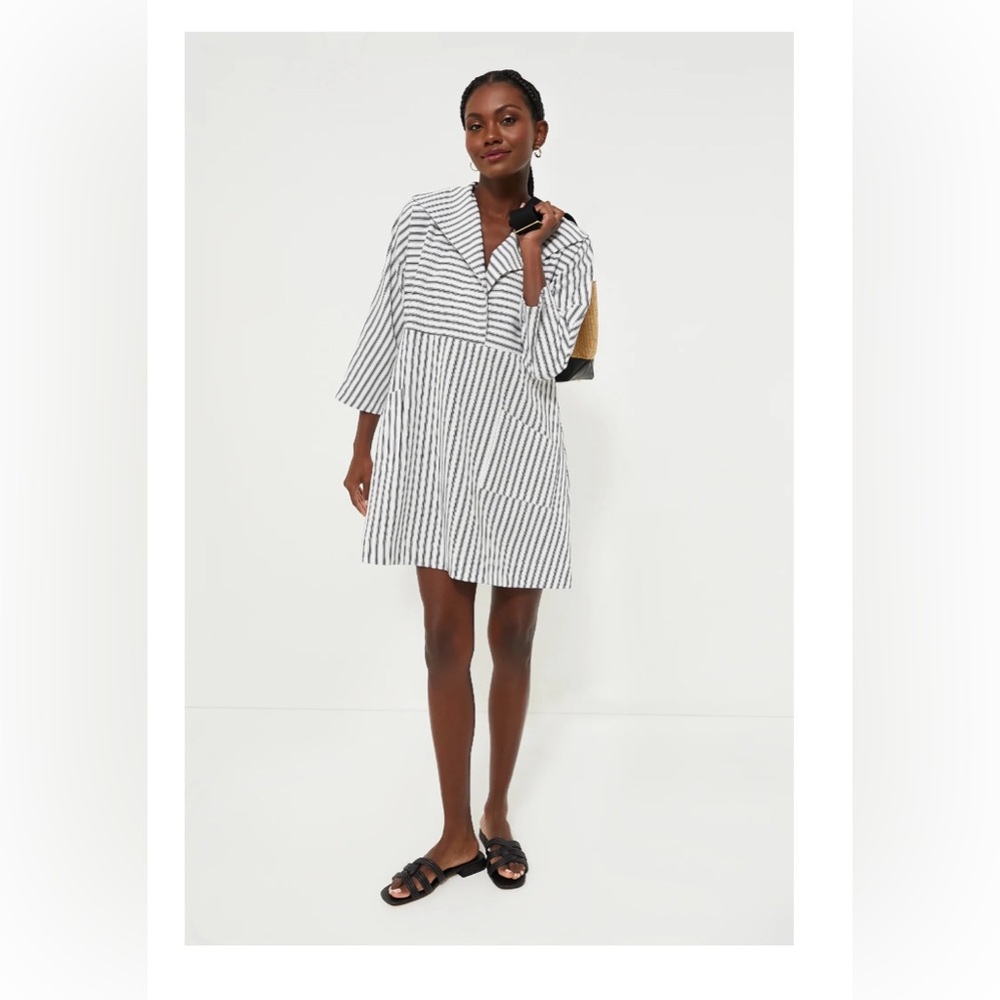 Tuckernuck Navy Stripe Sloane Dress